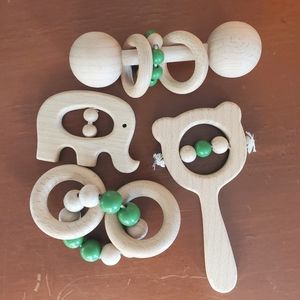 Wooden baby toys